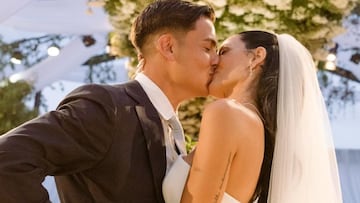 Paulo Dybala y Oriana Sabatini se dan el ‘sí, quiero’ entre grandes ausencias