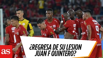 Novedades sobre Juan Fernando Quintero en América de Cali