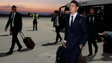 James Rodríguez in Bogotá to process UK visa - Colombian reports