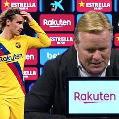 Koeman no se anda con chiquitas y deja este recado directo a Griezmann en rueda de prensa