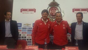 Hernán Cristante es el nuevo técnico de Toluca