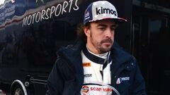 Alonso en Daytona.