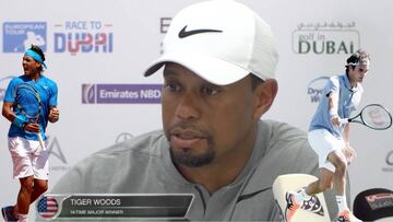 Tiger Woods habló con Nadal y explica por qué le ganó Federer