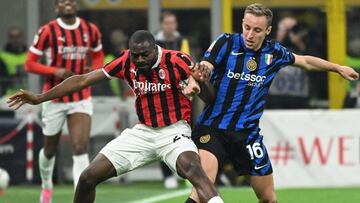 Milan vs Inter de Milán en vivo: semifinal de ida de la Copa Italia hoy en directo