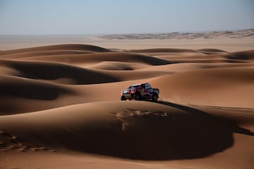 Nasser Al-Attiyah y Mathieu Baumel. 