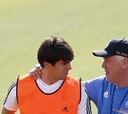 Carlo Ancelotti comenzó ayer con su particular 'Terapia Kaká'