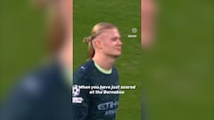 Haaland se ‘mofa’ en Instagram tras su gol en el Bernabéu: no va a hacer nada de gracia