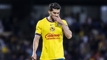 Henry Martin of America during the 8th round match between Pumas UNAM and America as part of the Liga BBVA MX, Torneo Clausura 2025 at Olimpico Universitario Stadium, on February 22, 2025 in Mexico, City, Mexico.