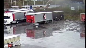 Un futbolista marroquí se accidenta a más de 200km/h