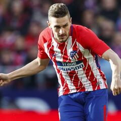 A Koke le sienta bien el centro