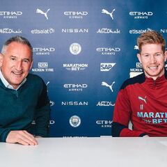 Así fue la renovación de De Bruyne: sin comisión y sin agentes