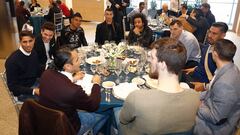 La comida de Navidad del Real Madrid
