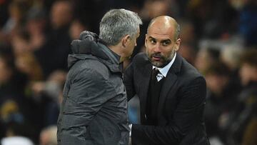 Mourinho y Guardiola.