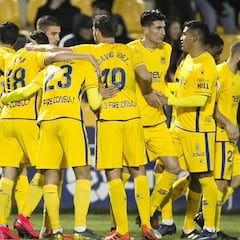 El Alcorcón no pierde en Santo Domingo ante el Mirandés