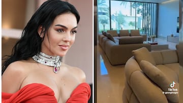 Georgina revoluciona TikTok mostrando el cambio que ha pegado a su casa con Cristiano