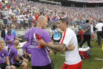 Zinedine Zidane y Di Mar¨ªa.