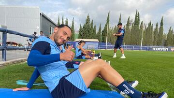 Kocho regresa de Georgia y Cantero se ejercita con normalidad