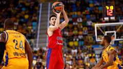 Nando de Colo, MVP de la Euroliga ante la 4&ordf; jornada tras sobresalir ante el Gran Canaria.