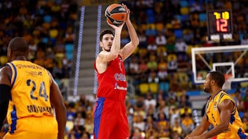 Nando de Colo, MVP de la Euroliga ante la 4&ordf; jornada tras sobresalir ante el Gran Canaria.