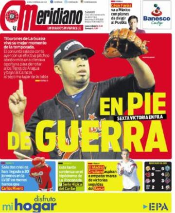 Portadas de la prensa deportiva