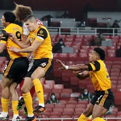 La escalofriante lesión de Raúl Jiménez en imágenes