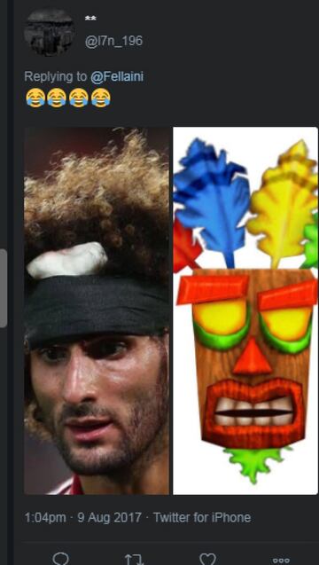 Fellaini protagonista de los memes del Real Madrid-United