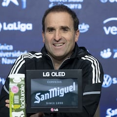 Jagoba Arrasate: "Queremos estar como últimamente en casa"