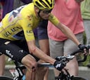 Froome sobrevive a una caída
