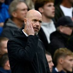 Ten Hag sigue sin encontrar la fórmula ante el Brighton en Premier League