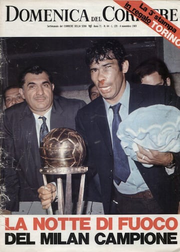 On 22 October 1969, the Intercontinental Cup final return leg between Estudiantes and AC Milan took place at La Bombonera - it is widely considered the most violent episode in football history. Milan had won the first leg 3-0 at San Siro and Estudiantes t