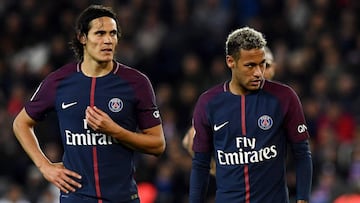 Cavani reconoce ahora que tuvo "un problema" con Neymar