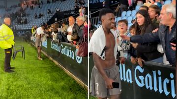 El gesto de Vinicius tras el partido que es digno de aplaudir
