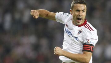 El delantero espa?ol, sin車nimo de gol en el mundo