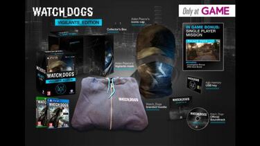 Edición Vigilante de Watchdogs para PS4 y One