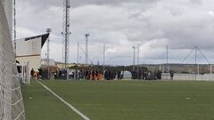 El árbitro agredido en Aranda presenta rotura de huesos del cráneo y la mandíbula