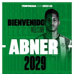 Oficial: Abner Vinicius firma hasta 2029 con el Betis