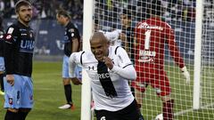 La última victoria alba ante Iquique fue gracias a 'Chupete' Suazo