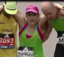 Chilenos vivieron el momento más emotivo del Maratón de Boston