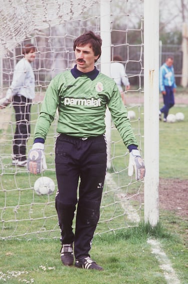 Otro guardameta gallego. Predecesor de Buyo, el orensano pudo haber ampliado su registro, pero, como su paisano, no jugó ningún partido en su última campaña en el club. La última vez que defendió el arco blanco fue el 30 de mayo de 1985 en un Sporting-Real Madrid (3-1) de ida de semifinales de la extinta y efímera Copa de la Liga.  
