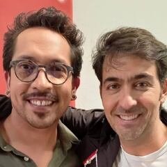 Así fue la visita de Frank y Chris Carpentier a la casa de Carla Giraldo