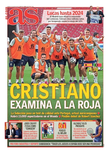 Las portadas de AS de junio