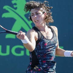 Carla Suárez cae ante Wang en el calor de Miami