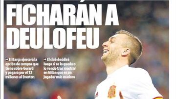 Portada del diario Mundo Deportivo del día 7 de abril de 2017.
