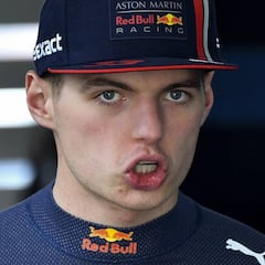 El enfado de Verstappen por perder su último intento en Q3