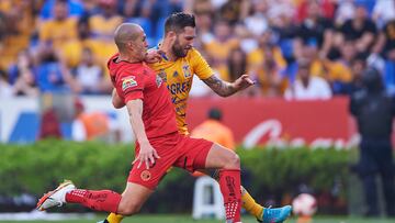 during the game Tigres UANL vs Toluca, corresponding to day 14 of the Torneo Clausura Grita Mexico C22 of Liga BBVA MX, at Universitario Stadium, on April 16, 2022.
<br><br>
durante el partido Tigres UANL vs Toluca, correspondiente a la jornada 14 del Torneo Clausura Grita Mexico C22 de la Liga BBVA MX, en el Estadio Universitario, el 16 de Abril de 2022.
