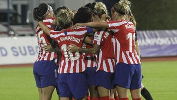 Jugadoras del Atleti.