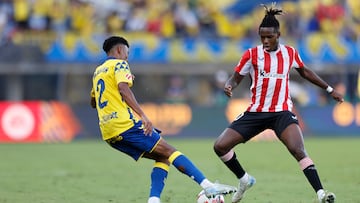 Nico Williams quiere más de diez goles en Liga e Iñaki despunta como ‘asistente’