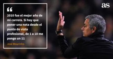 "Dios tiene que pensar que soy un tío cojonudo": las mejores frases de José Mourinho