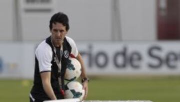 Emery, entrenador del Sevilla.