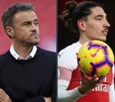 Luis Enrique pone el ojo en la banda del Benfica-Arsenal